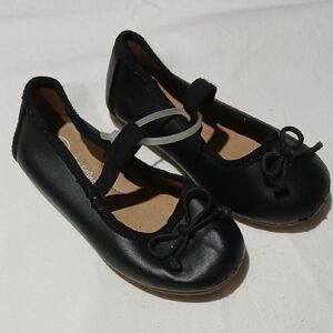 Black Kids Ballet Flats